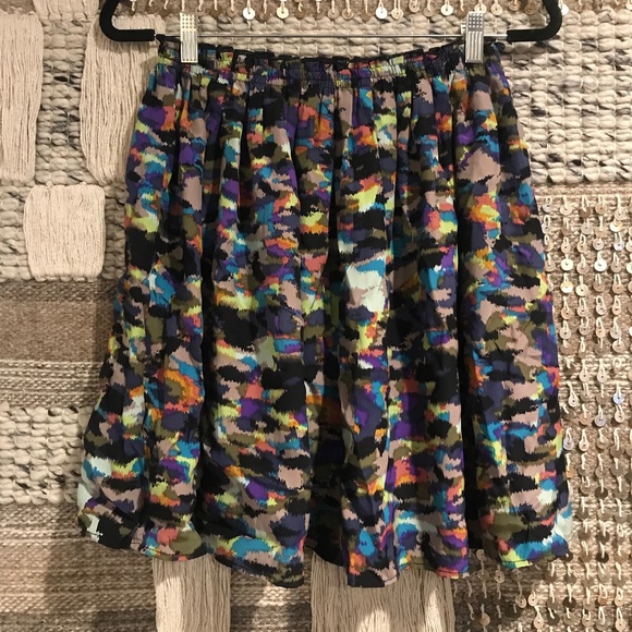 EUC Corey Lynn Calter multicolor print skirt S - Picture 1 of 5